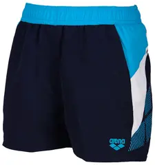 Arena Fundamentals Big Logo Jr Short Blue