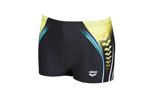 Arena M Arena one placed print short Black/Green