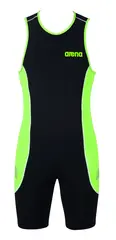 Arena M REAR ZIP TRISUIT Black