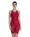 Arena W Powerskin ST NEXT Open Back Deep red