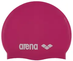 Arena Classic Silicone Jr Cap fuchsia/white, Str. 1SIZE