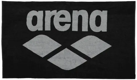 POOL SOFT TOWEL BLACK-GREY