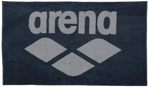 POOL SOFT TOWEL NAVY-GREY