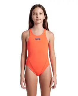 Arena G Team Swimsuit Tech Solid Bright coral