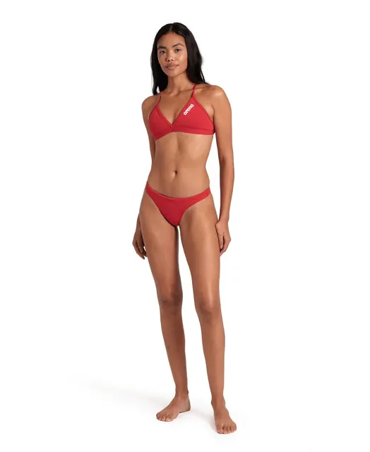 Arena W Team Swim Bottom Solid Red 