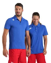 Arena Team Poloshirt Solid Poly Royal