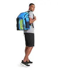 Arena SPIKY III BACKPACK 45 ALLOVER BLUE - MULTI