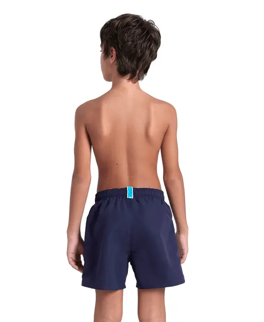 Arena BOYS BEACH BOXER SOLID R NAVY-TURQUOISE 