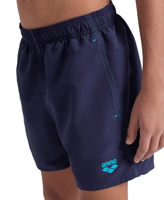 Arena BOYS BEACH BOXER SOLID R NAVY-TURQUOISE 