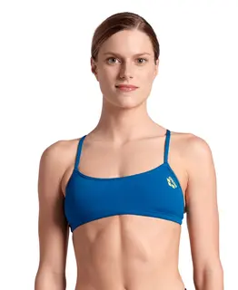 Arena Bandeau Play Top R Blue Cosmo-yellow star