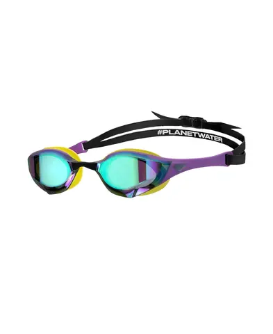 Arena Cobra Edge Swipe Mirror EMERALD-PLUM-CYBER_LIME, Str. 1SIZE