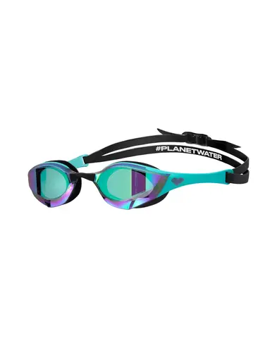 Arena Cobra Edge Swipe Mirror EMERALD-PEACOCK-BLACK, Str. 1SIZE