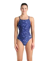 Arena W ESCAPE SWIMSUIT LIGHTDROP BACK NAVY-TEAM NAVY
