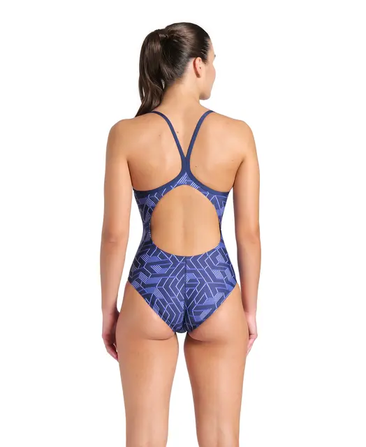 Arena W ESCAPE SWIMSUIT LIGHTDROP BACK NAVY-TEAM NAVY 