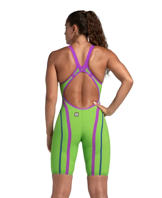 Arena Powerskin Primo Open Back Emerlad Boa 