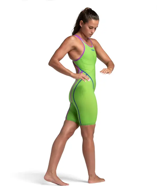 Arena Powerskin Primo Open Back Emerlad Boa 