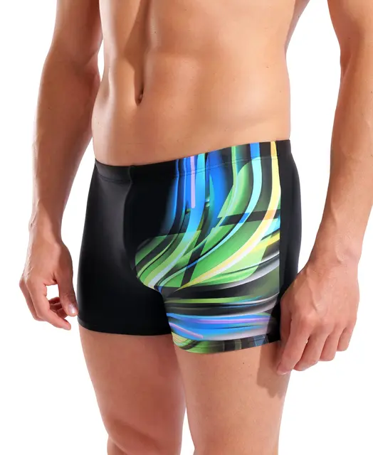 Arena MEN'S ARENA BLOOM SWIM SHORT MULTI BLACK-BLACK 