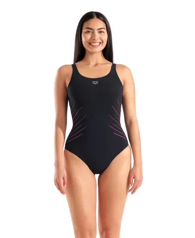 Arena W Isa Squared Back Black-Fairy Rose