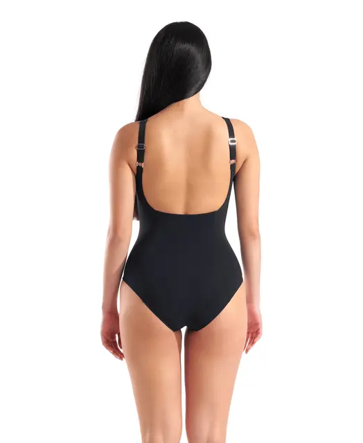 Arena W Isa Squared Back Black-Fairy Rose 