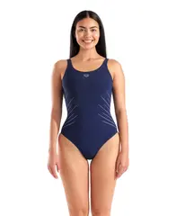 Arena W Isa Squared Back Navy-Ice