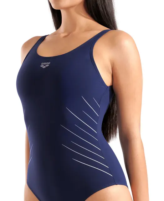 Arena W Isa Squared Back Navy-Ice 