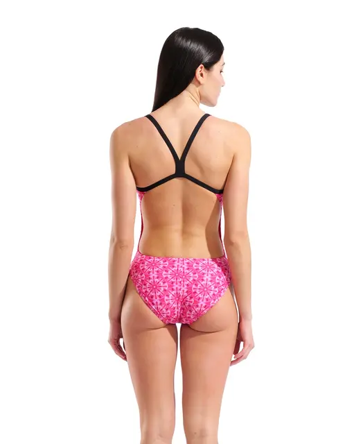 ARENA W  CHALLENGE  FLORAL PINK MULTI -BLACK 