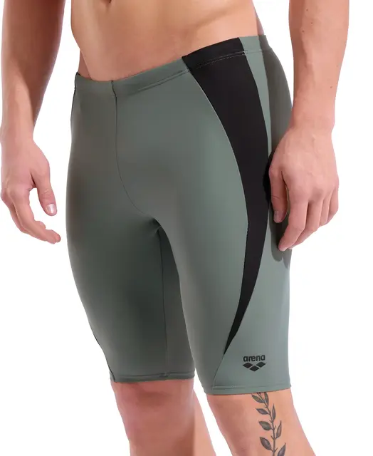 ARENA M ARENA KIKKO PANEL SWIM JAMMER SAGE-BLACK 