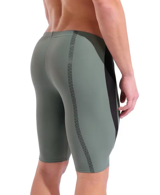 ARENA M ARENA KIKKO PANEL SWIM JAMMER SAGE-BLACK 